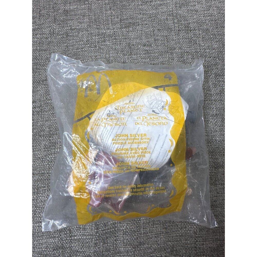Disney Treasure Planet John Silver McDonalds Happy Meal Toy #4